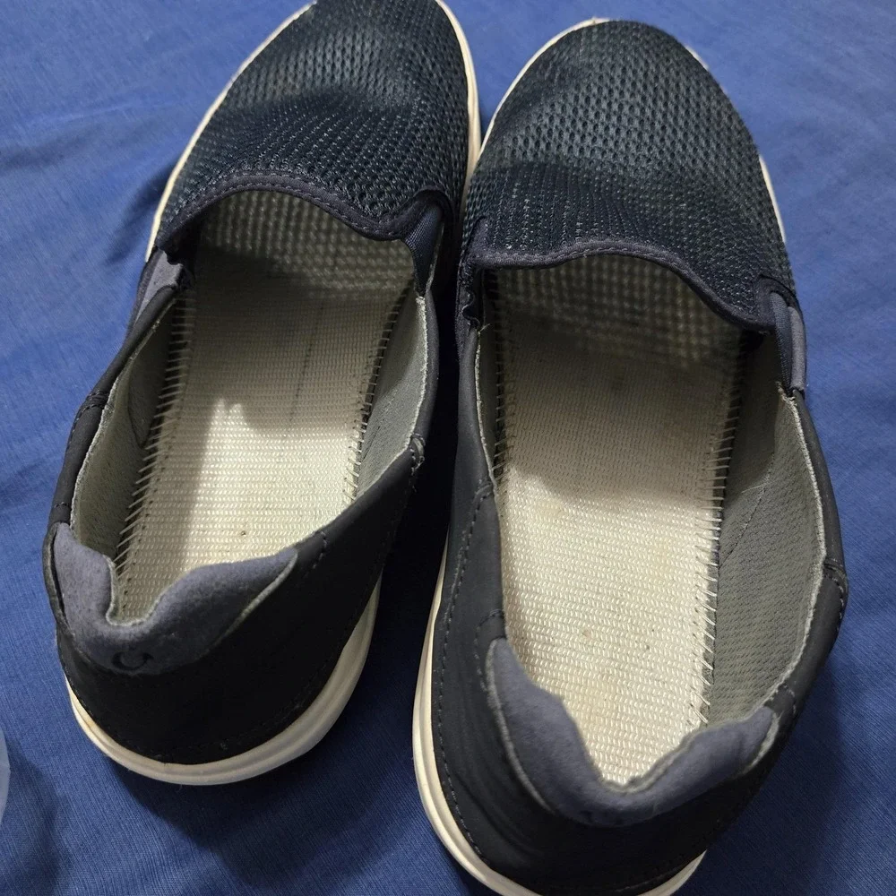 OluKai Shoes Mens Size 12 Blue Lae'ahi Mesh Slip On Casual Comfort Breathable